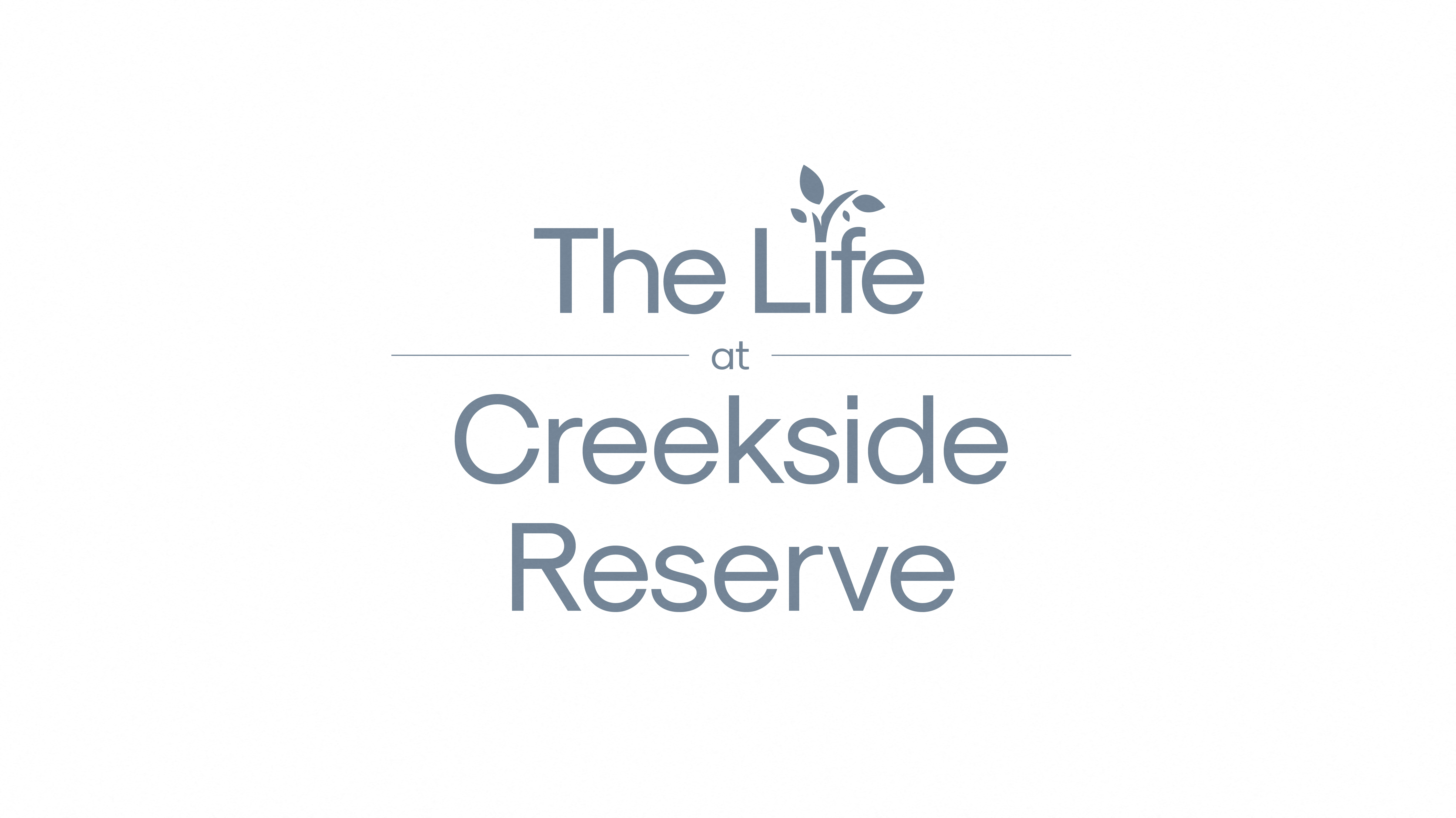 The Life at Creekside Reserve logo